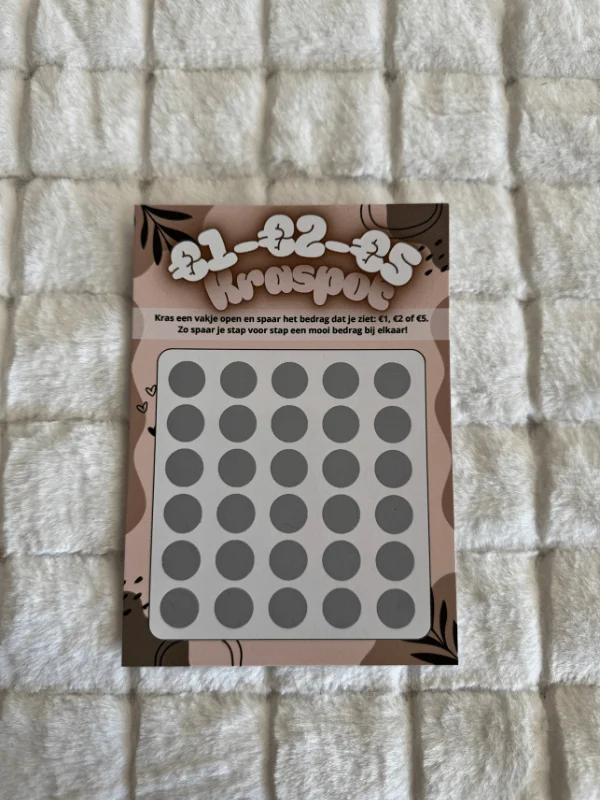 Kras challenge - €1 €2 €5 Kraspot - Afbeelding 3