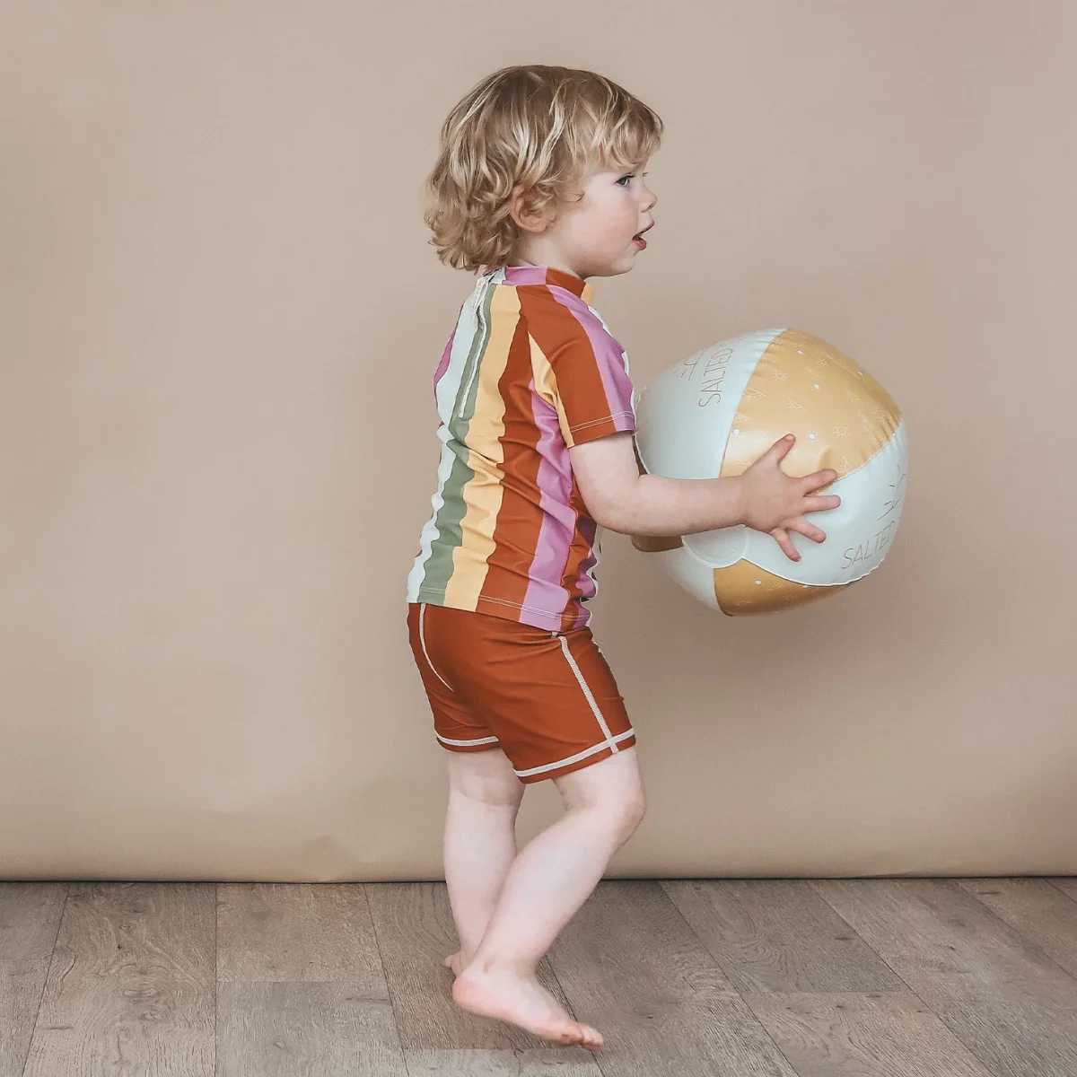 Multi Stripe Swim Tee - Afbeelding 5