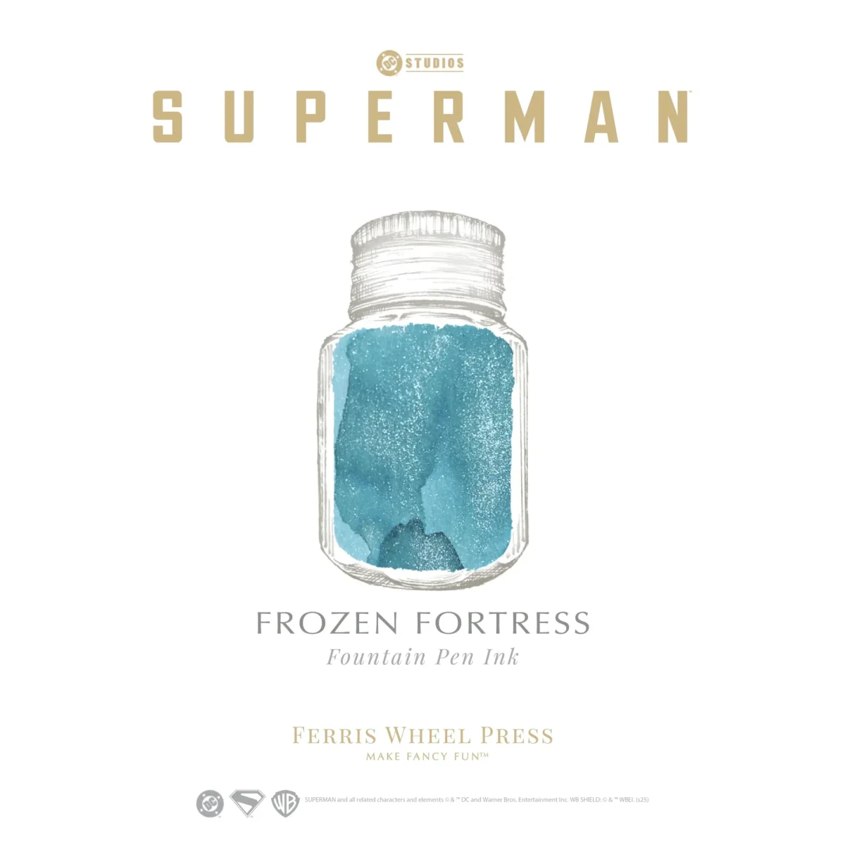Ferris Wheel Press Warner Bros. | Superman | Frozen Fortress 28ml Ink - Afbeelding 3